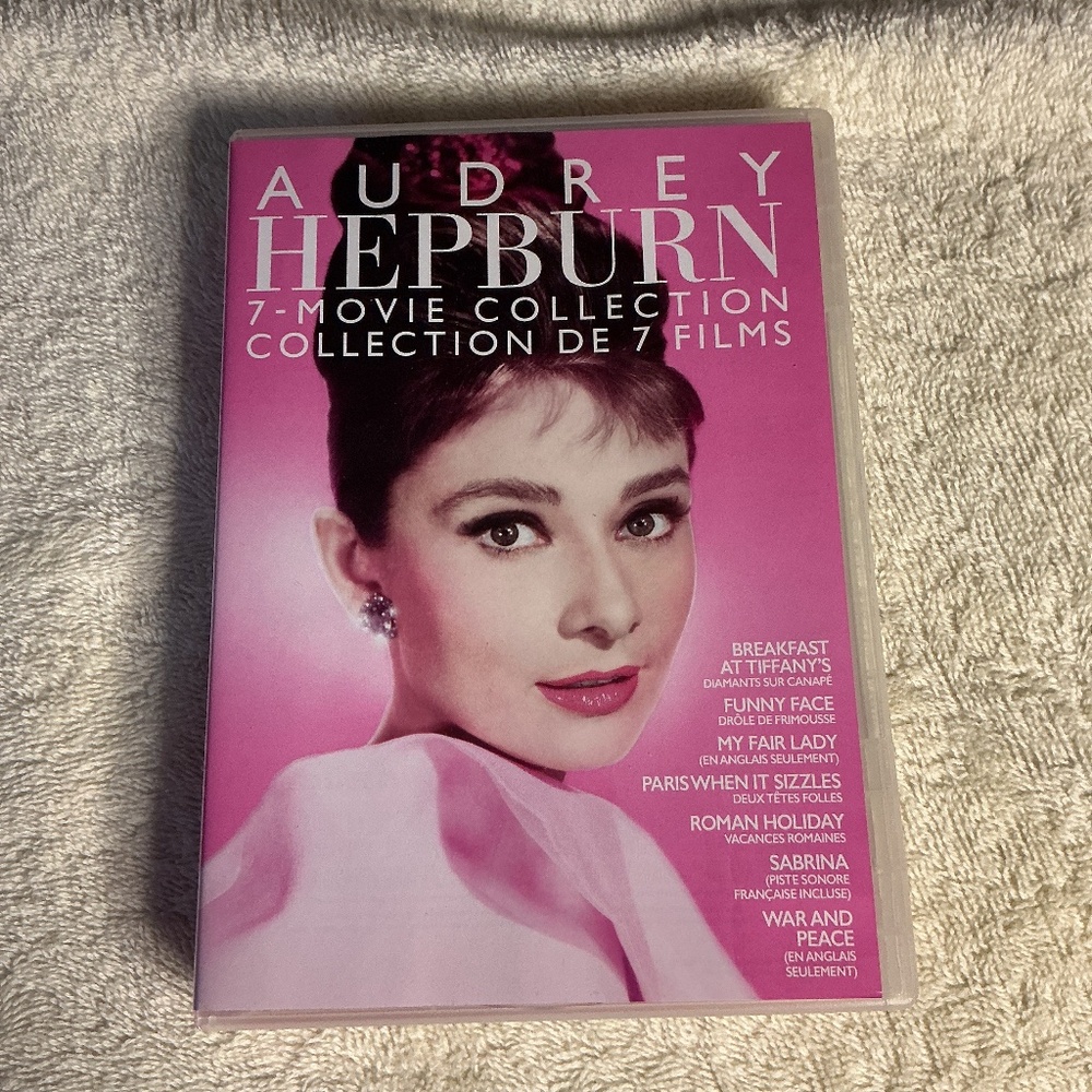 New Audrey Hepburn 7-Movie Collection DVD